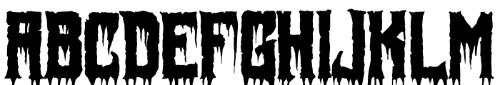 Fiendish Font UPPERCASE