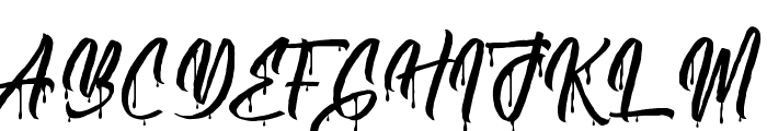 Fight Hard Demo Font UPPERCASE