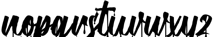 Fight Hard Demo Font LOWERCASE