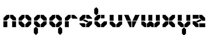 Fighter Brick Font LOWERCASE