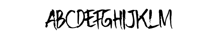 Fighter Font UPPERCASE