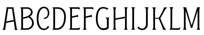 FigueraVariable-LightCondensed Font UPPERCASE