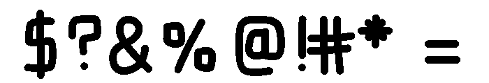 Fil2 Font OTHER CHARS
