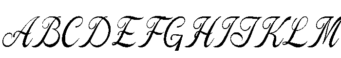 Filagio Vilantio Font UPPERCASE