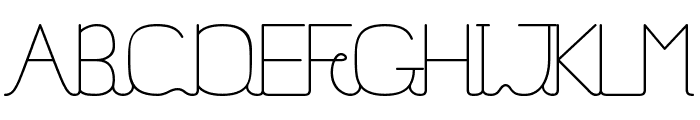 FilatureStd-Light Font UPPERCASE