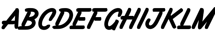 Filbert Brush Caps - PERSONAL USE ONLY Font UPPERCASE