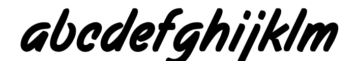 Filbert Brush - PERSONAL USE ONLY Font LOWERCASE