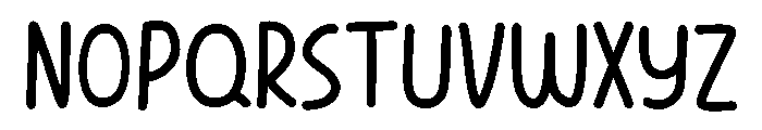 File Skool Font LOWERCASE