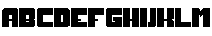 Files Bold Regular Font UPPERCASE