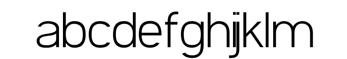 Filetto ExtraLight Font LOWERCASE