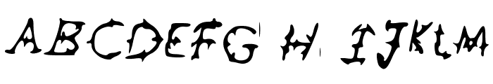 Filgus Font UPPERCASE