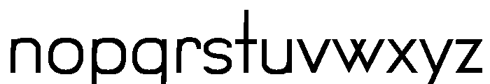 FilipiFont Font LOWERCASE