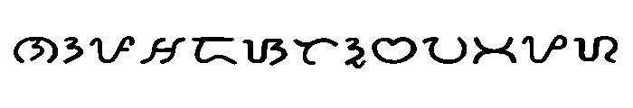 Filipiniz Regular Font UPPERCASE
