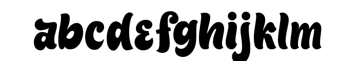 Fillguy Font LOWERCASE