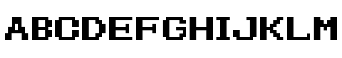 Final Fantasy Regular Font UPPERCASE