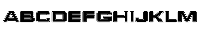 Final Frontier Shipside Font LOWERCASE