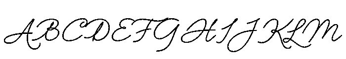 Find Me There PERSONAL USE Regular Font UPPERCASE