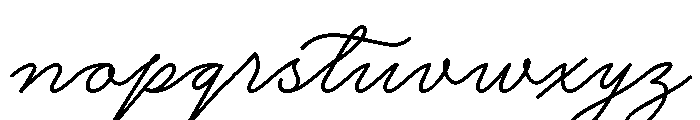 Find Me There PERSONAL USE Regular Font LOWERCASE