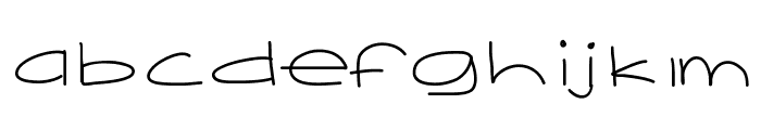 FindYourself Font LOWERCASE