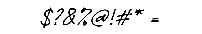 Finding Font OTHER CHARS