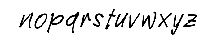 Finding Font LOWERCASE