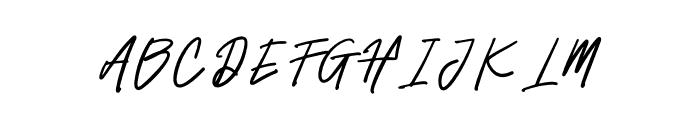 FineSignature Font UPPERCASE