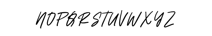 FineSignature Font UPPERCASE
