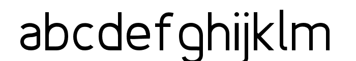 Fineness Pro Regular Font LOWERCASE