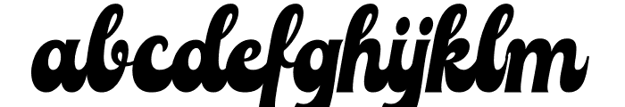Finest Vintage Regular Font LOWERCASE
