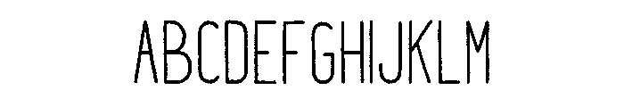 Fininha Regular Font UPPERCASE