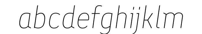 Finlandica Headline Thin Italic FONT