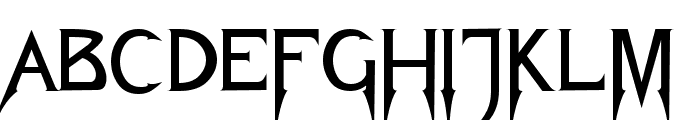 Fiolex-Mephisto Font UPPERCASE