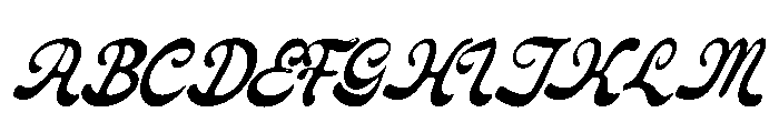 Fioltia Classica Font UPPERCASE