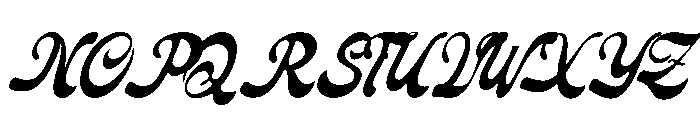 Fioltia Classica Font UPPERCASE