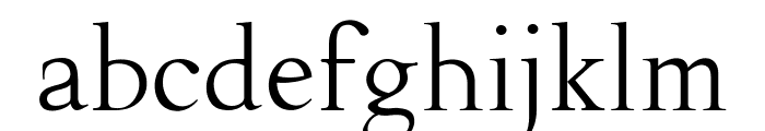 Fipty Serif Font LOWERCASE