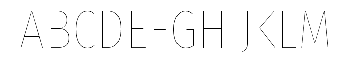 FiraSansCondensed-Eight Font UPPERCASE