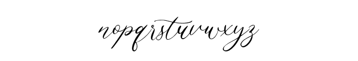 Firataline Font LOWERCASE