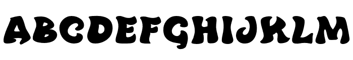 Fire Hole Font UPPERCASE