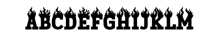 Fire Torch FONT