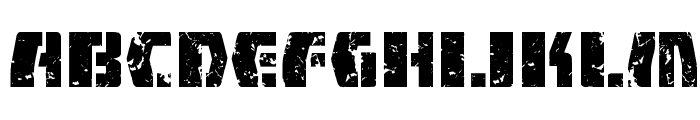 FireFight BB Font LOWERCASE