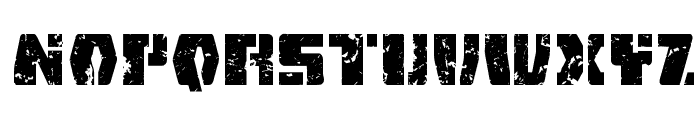 FireFight BB Font LOWERCASE