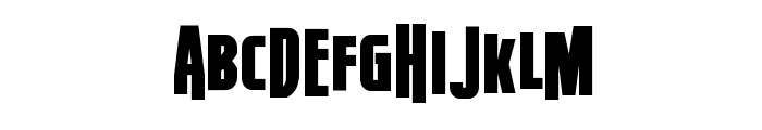 Firepower BB Font UPPERCASE