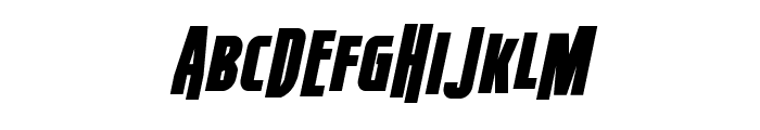FirepowerBB-Italic Font UPPERCASE
