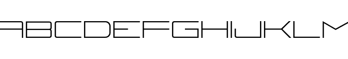 Fireye GF 3 Lite Font UPPERCASE