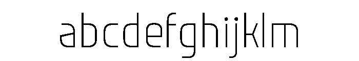 Firjar Condensed Thin FONT