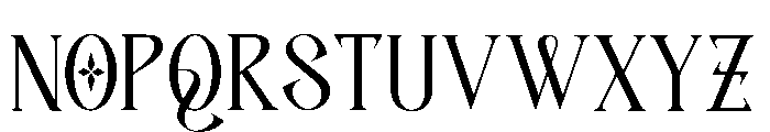Firorah Font UPPERCASE