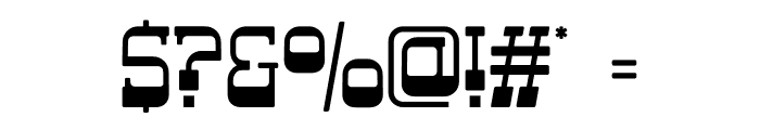 First Atmo Font OTHER CHARS