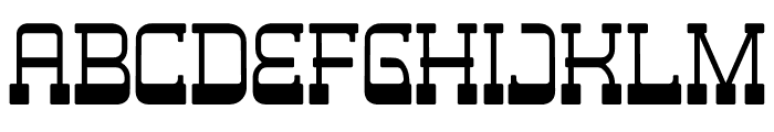 First Atmo Font UPPERCASE