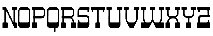 First Atmo Font UPPERCASE