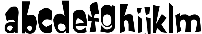 First Attempt Font LOWERCASE